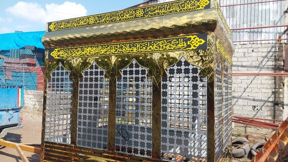 سفارش ساخت مناره مسجد و ضریح در بابل با اجرای تخصصی