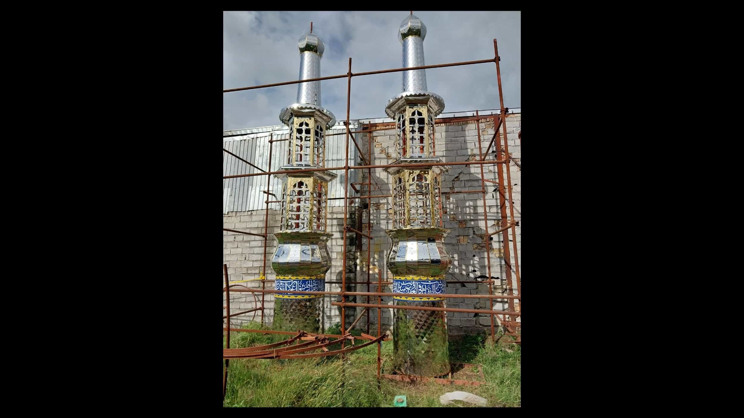 گلدسته فلزی طرح موذن